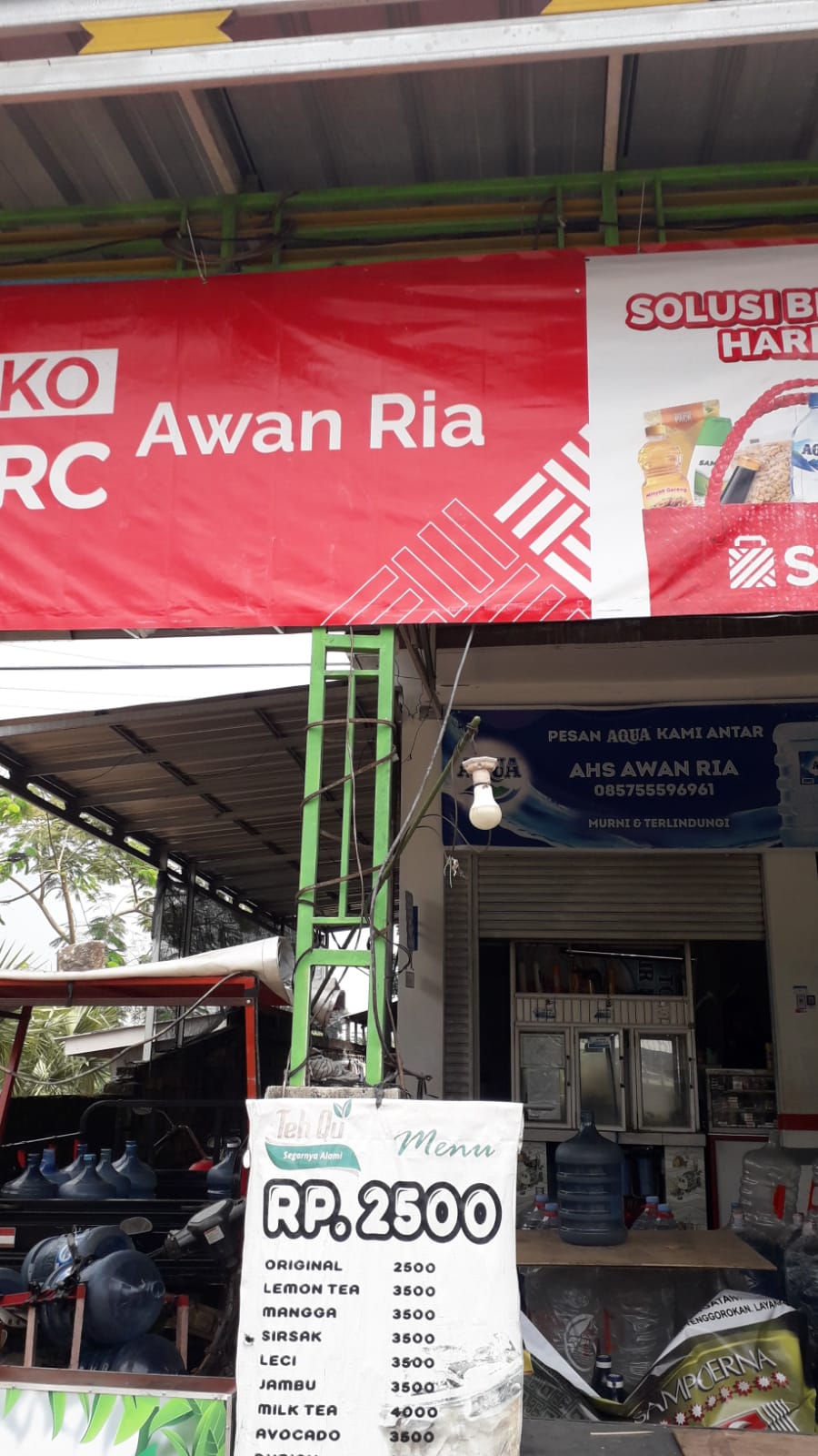 Agen Galon Le Minerale Awan Ria
