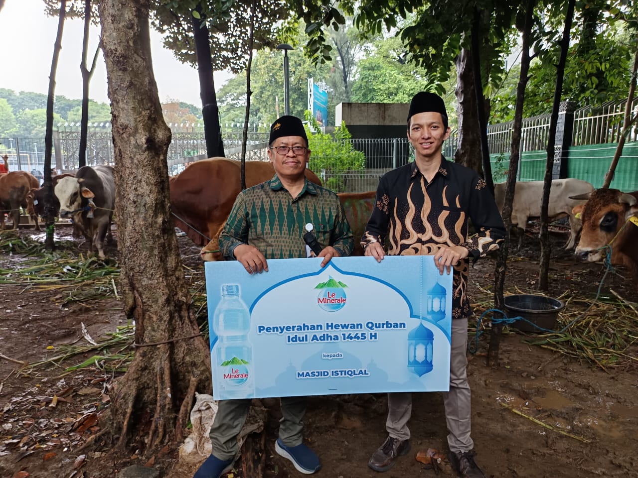 Sambut Idul Adha 2024, Le Minerale Bagikan Kurban Sapi Limousin ke Berbagai Wilayah