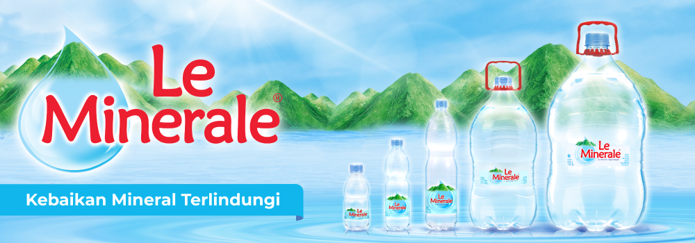 Le Minerale 100% Produk Nasional, Kepemilikan dan Karyawan 100% Indonesia