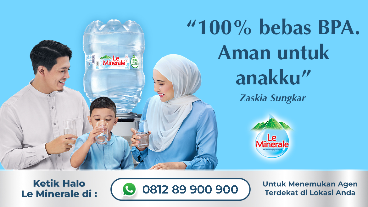 Le Minerale Delivery, Solusi Praktis Ibu Anti Kehabisan Galon Saat Lebaran